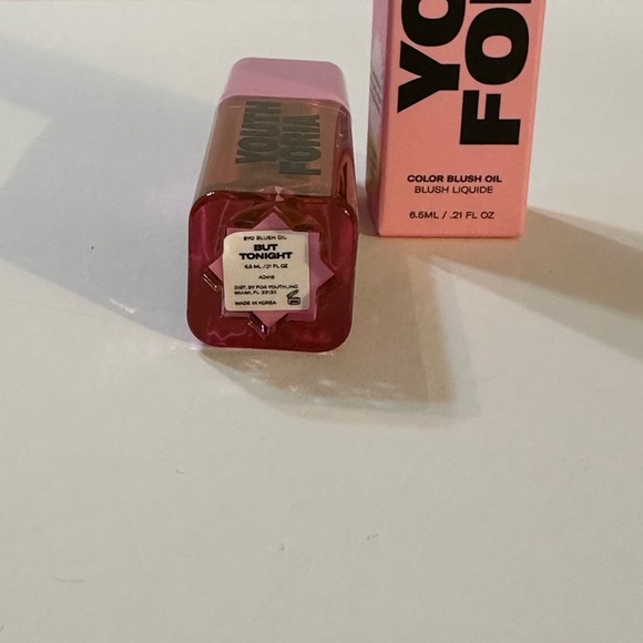 NEW in BOX Youth Foria BYO Blush Tinted Blush Oil NEW in Box But Tonight - Picture 2 of 5